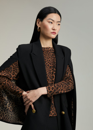 Camisola com animal print