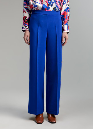 Pantalon détail boutons-pression