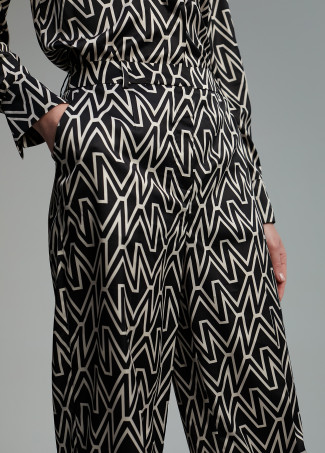 Pantaloni monogramma M