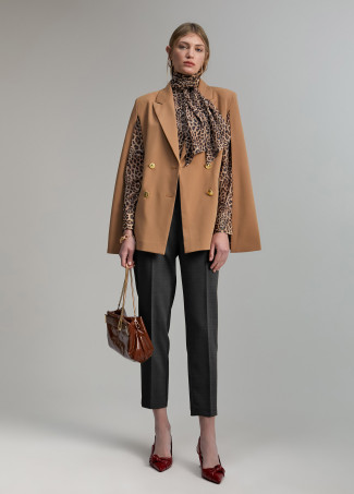 Button detail trousers