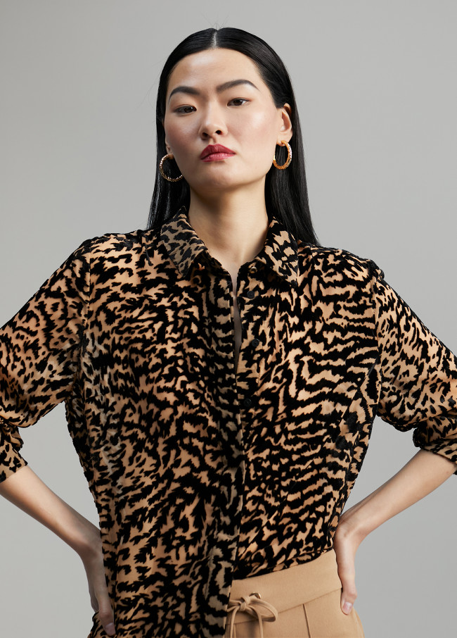 Animal print shirt