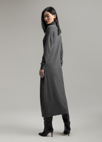 Knit midi dress
