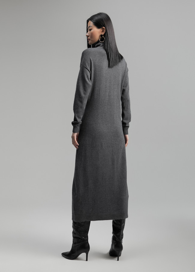 Vestito midi in maglia