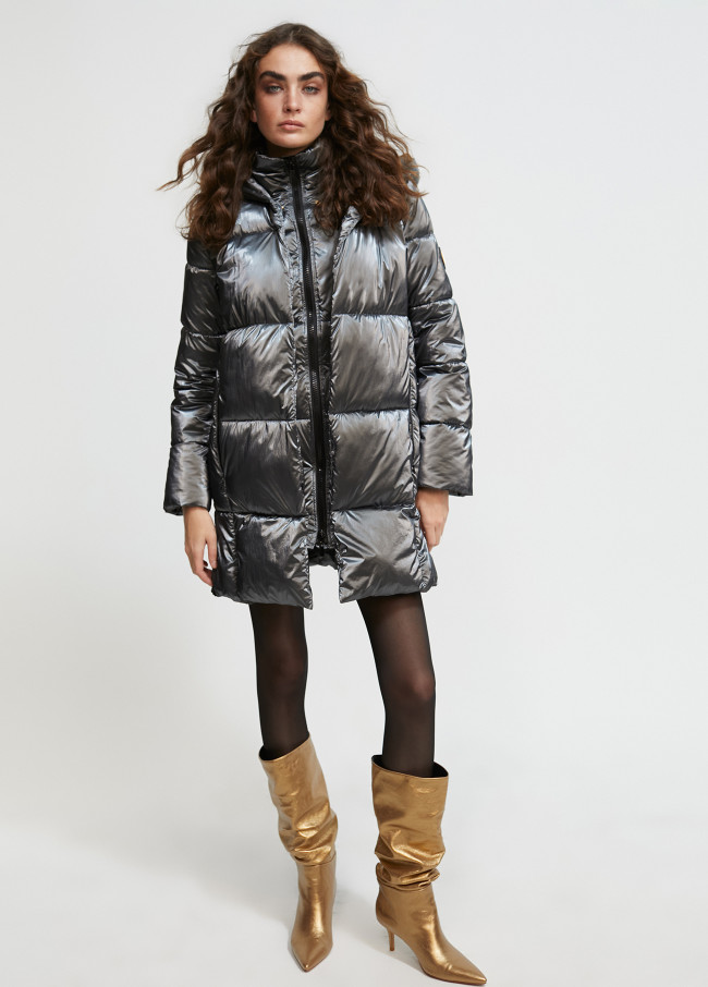 Metallic-Steppjacke
