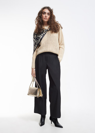 Pullover dettaglio strass