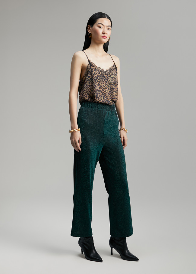 Knit trousers