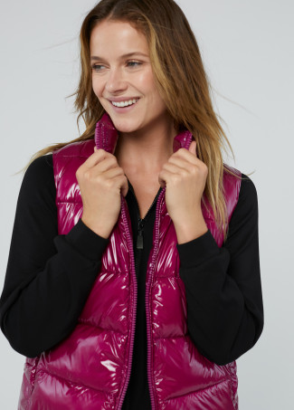 Gilet corto imbottito