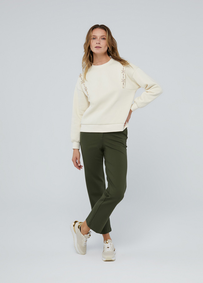 Diamanté sweatshirt
