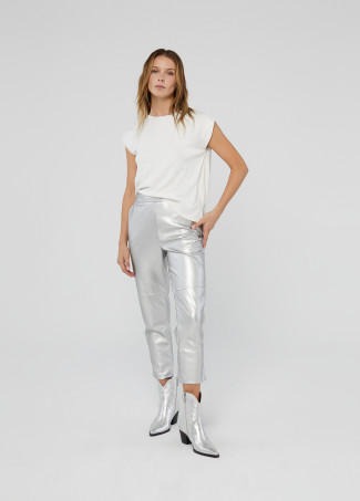 Silver trousers