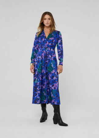 Vestido estampado animal print