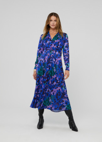 Vestido estampado animal print