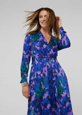 Robe à motif imprimé animal