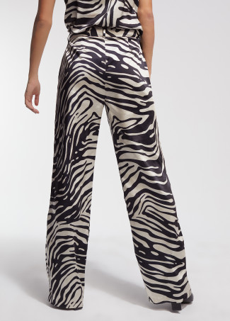 Palazzohose Zebraprint