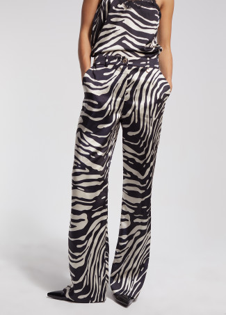 Palazzohose Zebraprint