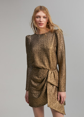 Vestito corto fantasia