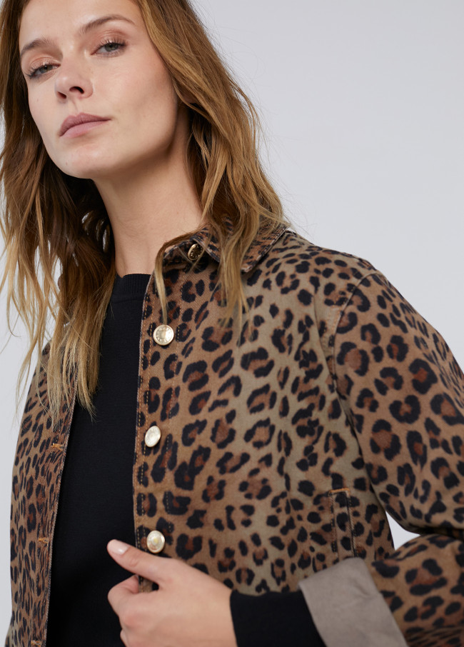 Animal Print Jacket