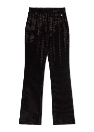 Strickhose Pailletten