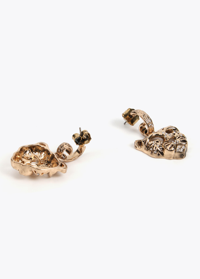 Pendientes leopardo