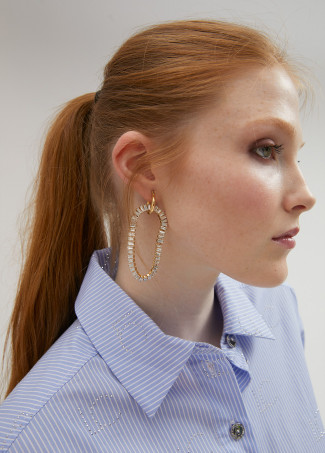 Orecchini multi-pietre brillanti