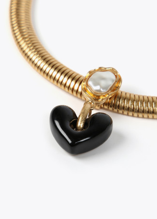 Collier ras-du-cou doré