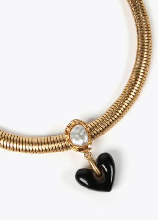 Collier ras-du-cou doré