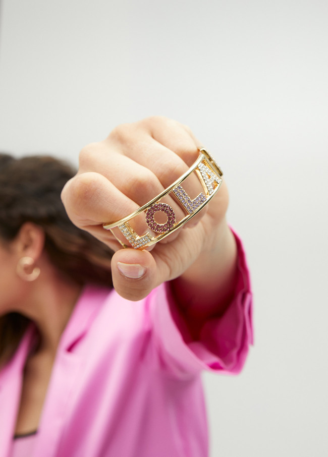 Pulseira dourada LOLA LOVE