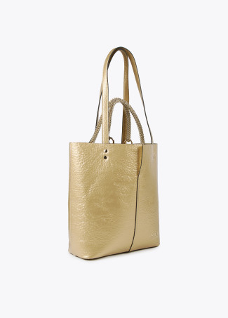 Mala tote bag metalizada