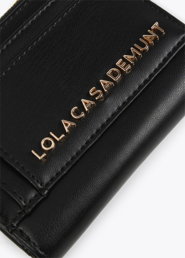 Square metal eyelet purse