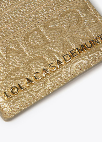 Porte-cartes monogramme