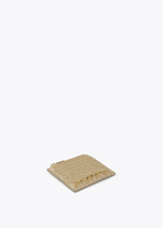 Porte-cartes monogramme