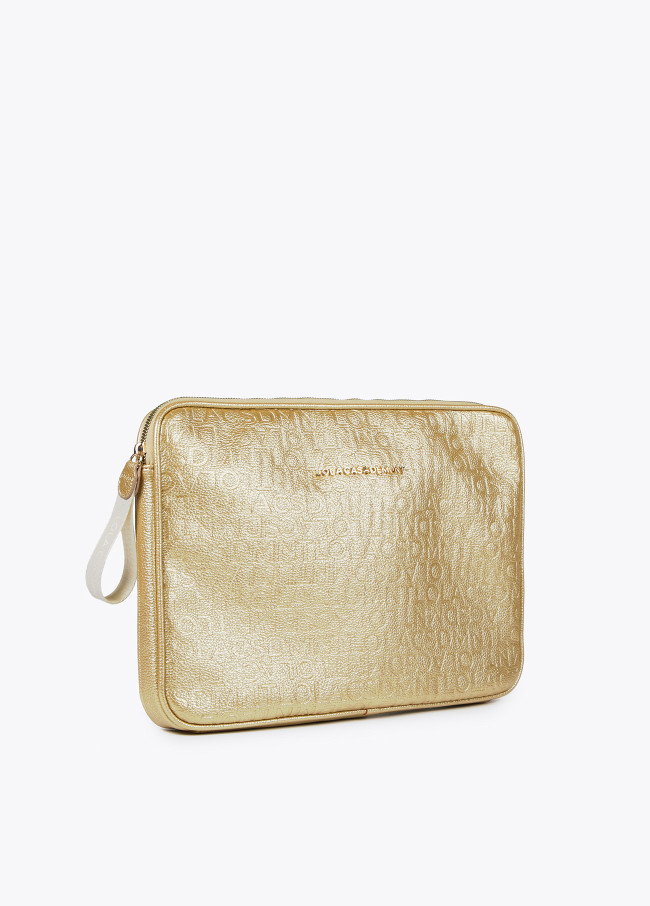 Monogrammed laptop case