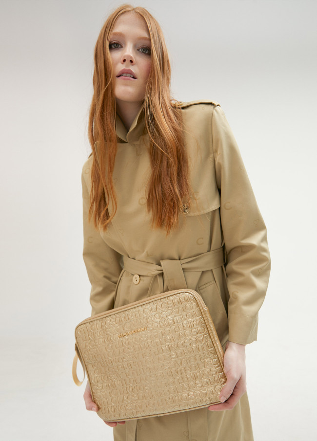 Custodia computer monogramma