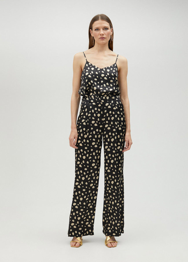 Polka dot camisole top