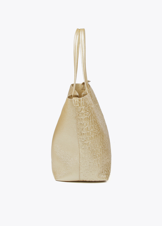 Monogrammed tote bag