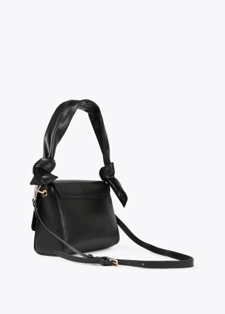 Sac à bandoulière avec œillets métalliques carrés