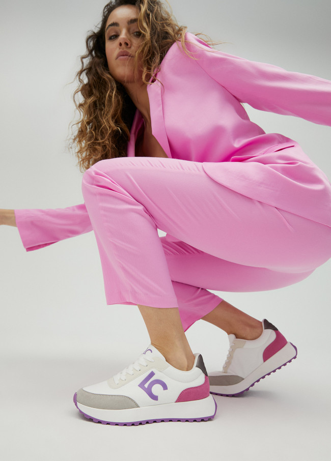 Sneakers con plateau