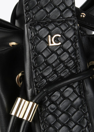 Sac demi-lune détails tressés