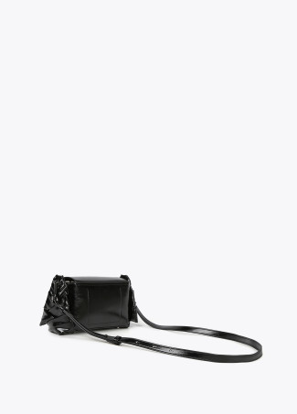 Borsa a tracolla con dettagli laterali