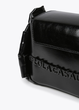 Sac à bandoulière avec détails sur les côtés