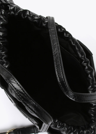 Sac cabas tressé texturé