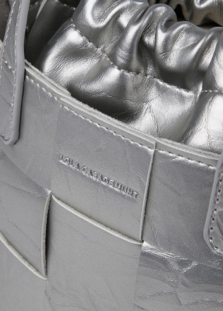 Petit sac tressé texturé