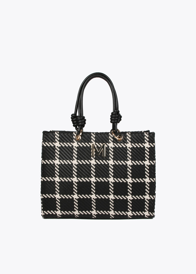 Karierter Shopper