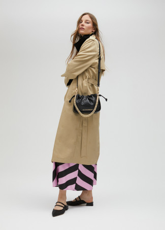 Trench long monogramme
