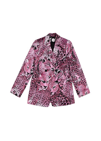 Blazer stampa animalier
