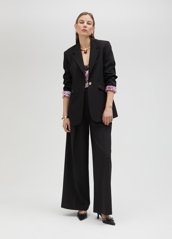 Americana con forro estampado