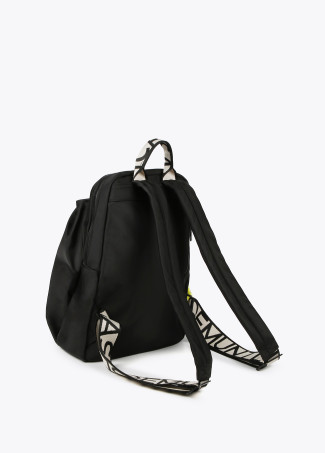 Sac à dos en nylon avec détails fluo