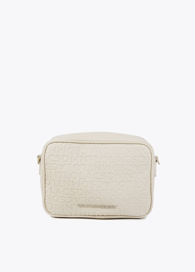 Sac besace monogramme