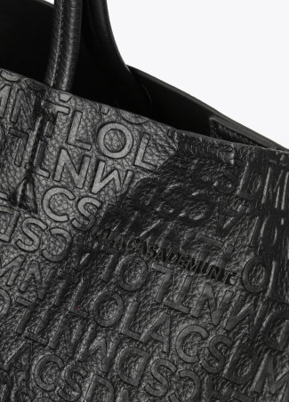 Monogrammed tote bag