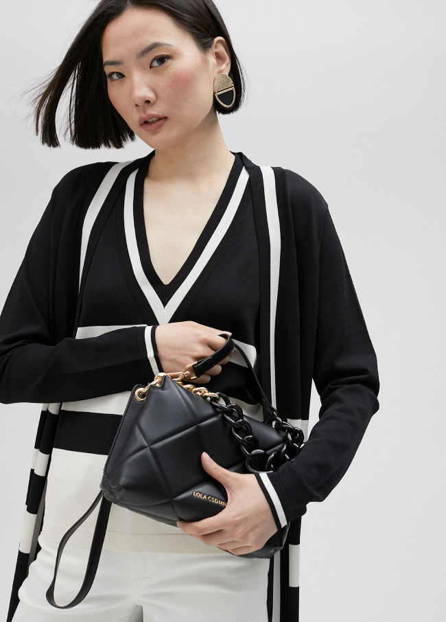 Bolso bandolera acolchado