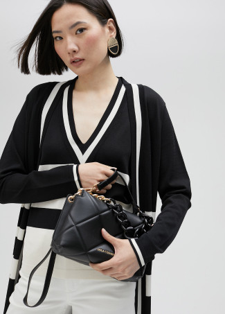 Bolso bandolera acolchado